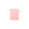 Мешочек из искусственного льна 7х9 см, светло-розовый