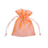 Мешочек из органзы перелив персиковый 10 х 13 см