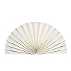 Веер-гармошка 160г/м 30 см, слоновая кость
