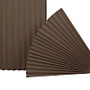 Веер-гармошка 180г/м 100 см, коричневый