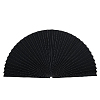 Веер-гармошка 180г/м 80 см, черный